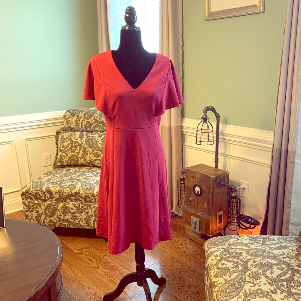 Maroon Calvin Klein Career Dress!